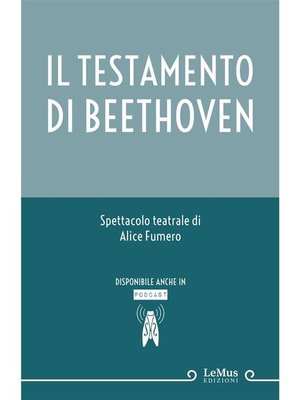 cover image of Il Testamento di Beethoven